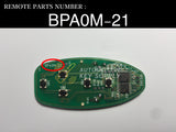 NISSAN PROX REMOTE USED BPA0M-21 (5B SD Boot)